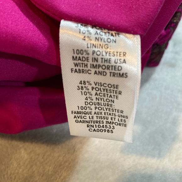 Nanette Lepore Pink and Gold Brocade Dress 10P - Picture 11 of 11